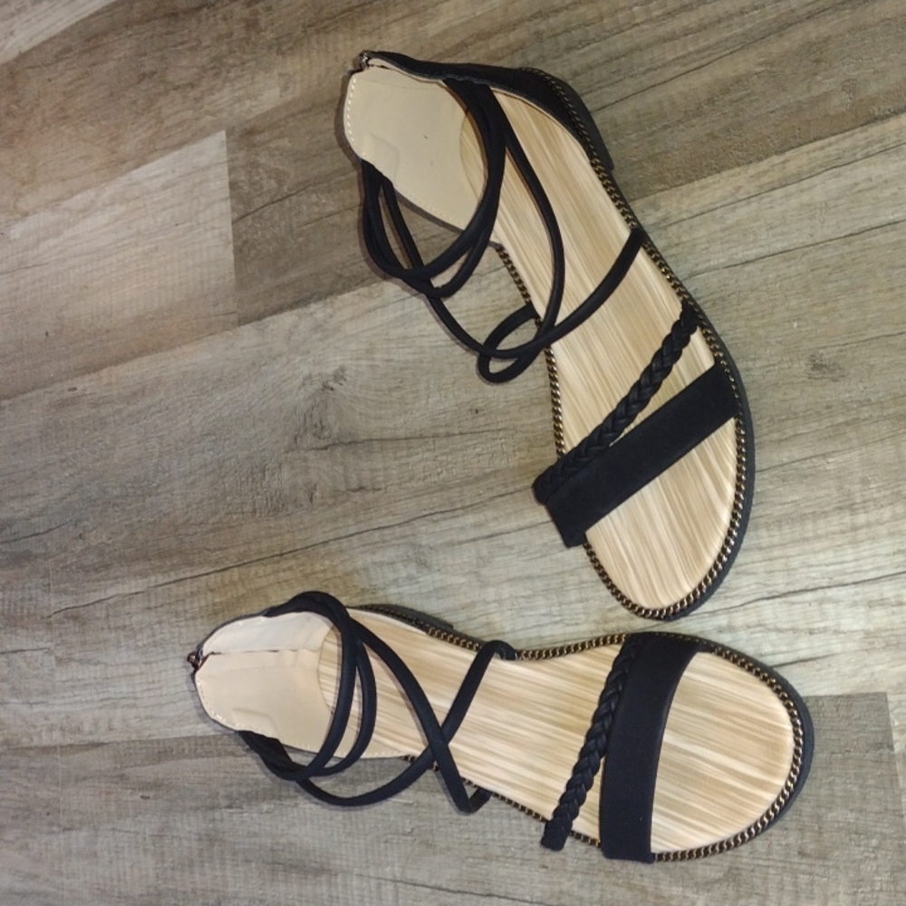 Black sandals NEW